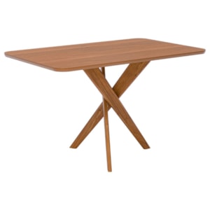 Mesa de Jantar 4 Lugares Tampo MDF 130X80 cm 21670 Cinamomo ORNAR