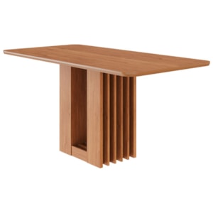 Mesa de Jantar 4 Lugares Tampo MDF 160X80 cm 20959 Cinamomo MOLCI