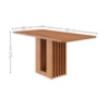 Mesa de Jantar 4 Lugares Tampo MDF 160X80 cm 20959 Cinamomo MOLCI