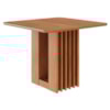 Mesa de Jantar 4 Lugares Tampo MDF 95x95 cm 20952 Cinamomo MOLCI