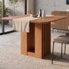 Mesa de Jantar 4 Lugares Tampo MDF 95x95 cm 20952 Cinamomo MOLCI