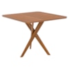 Mesa de Jantar 4 Lugares Tampo MDF 95X95 cm 21666 Cinamomo ORNAR