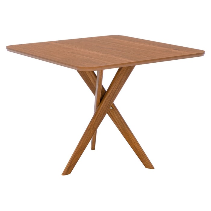 Mesa de Jantar 4 Lugares Tampo MDF 95X95 cm 21666 Cinamomo ORNAR