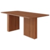 Mesa de Jantar 6 Lugares Tampo MDF 180X90 cm 20582 Cinamomo MOLCI