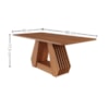 Mesa de Jantar 6 Lugares Tampo MDF 180X90 cm 20591 Cinamomo MOLCI