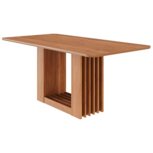Mesa de Jantar 6 Lugares Tampo MDF 180X90 cm 20962 Cinamomo MOLCI