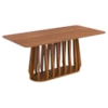 Mesa de Jantar 6 Lugares Tampo MDF 180X90 cm 21382 Cinamomo NATUEM
