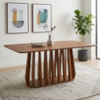 Mesa de Jantar 6 Lugares Tampo MDF 180X90 cm 21382 Cinamomo NATUEM