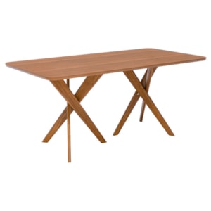 Mesa de Jantar 6 Lugares Tampo MDF 180X90 cm 21672 Cinamomo ORNAR