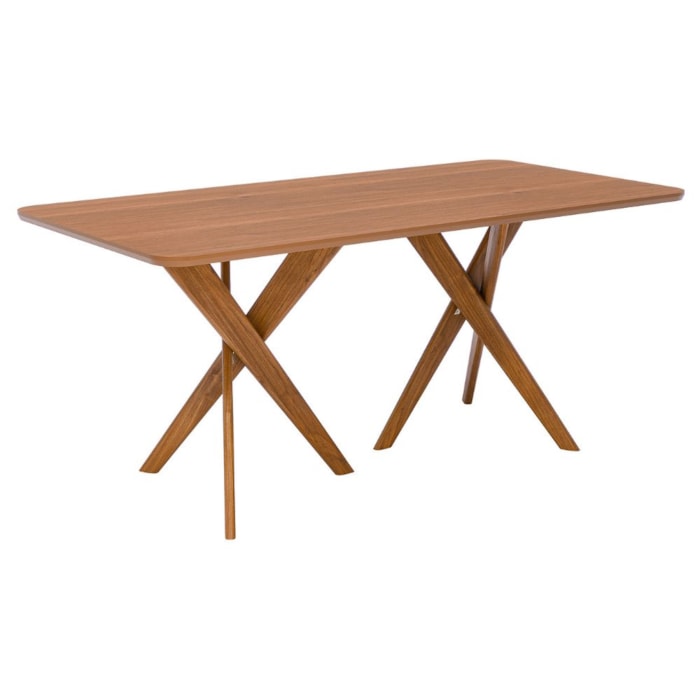 Mesa de Jantar 6 Lugares Tampo MDF 180X90 cm 21672 Cinamomo ORNAR