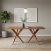 Mesa de Jantar 6 Lugares Tampo MDF 180X90 cm 21672 Cinamomo ORNAR
