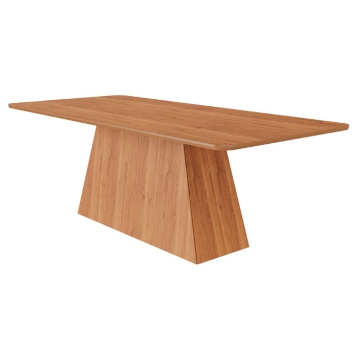 Mesa de Jantar 8 Lugares Tampo MDF 210X100 cm 21133 Cinamomo MOLCI