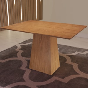 Mesa de Jantar Cairo MDF 120X90 cm MJ01 Freijo NOVAM