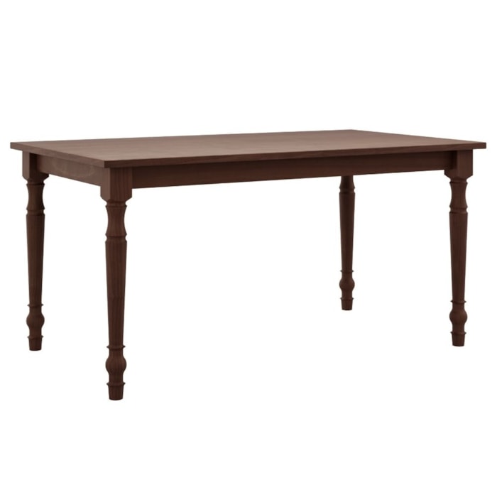Mesa de Jantar Madeira Macica Taeda 160 cm 8979 Cafe Festra