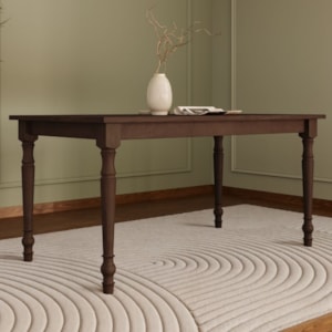 Mesa de Jantar Madeira Macica Taeda 160 cm 8979 Cafe Festra