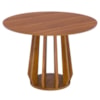 Mesa de Jantar Redonda 4 Lugares Tampo MDF 109 cm 22145 Cinamomo NATUEM