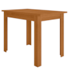 Mesa De Jantar Tampo Sem Vidro 4 Lugares 108x68 cm Bellagio Freijo POLIMAN