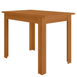 Mesa De Jantar Tampo Sem Vidro 4 Lugares 108x68 cm Bellagio Freijo POLIMAN