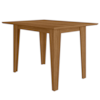 Mesa De Jantar Tampo Sem Vidro 4 Lugares 120x90 cm Kate Carvalho POLIMAN