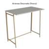 Mesa Dobravel 80 cm P1044 Arenas Dourado PP