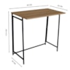 Mesa Dobravel 80 cm P1044 Mell PP