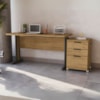Mesa Escritorio 120 cm e Gaveteiro 3 Gavetas Versatil Itapua Kappesberg