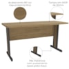 Mesa Escritorio 120 cm Versatil 1120 Itapua Kappesberg