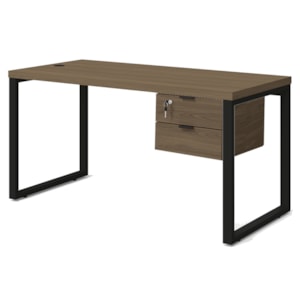 Mesa Escritorio 150 Com Gaveteiro Industrial Frame Munique Kappesberg Mesa Escritorio 150 Com Gaveteiro Industrial Frame Munique Kappesberg
