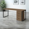 Mesa Escritorio 190 cm e Gaveteiro 4 Gavetas Frame Munique Kappesberg