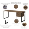 Mesa Escritorio Com Gaveteiro 190 cm Industrial Frame Munique Kappesberg