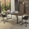 Mesa Escritorio Reuniao Industrial 220 cm Frame F220 Munique Kappesberg