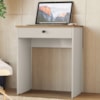 Mesa Escrivaninha 1 Gaveta 68 cm Essencial Cedro Areia RUDK