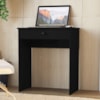 Mesa Escrivaninha 1 Gaveta 68 cm Essencial Preto RUDK