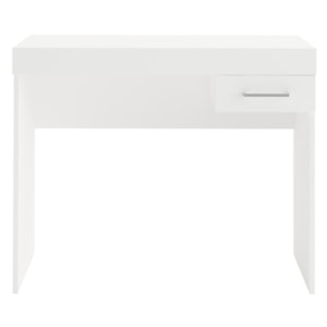 Mesa Escrivaninha 1 Gaveta 91 cm Branco ARLY
