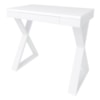Mesa Escrivaninha 1 Gaveta 91 cm Branco Artany