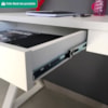 Mesa Escrivaninha 1 Gaveta 91 cm Branco Artany