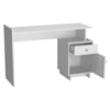 Mesa Escrivaninha 1 Porta 1 Gaveta B33 122 cm Branco NOVAM
