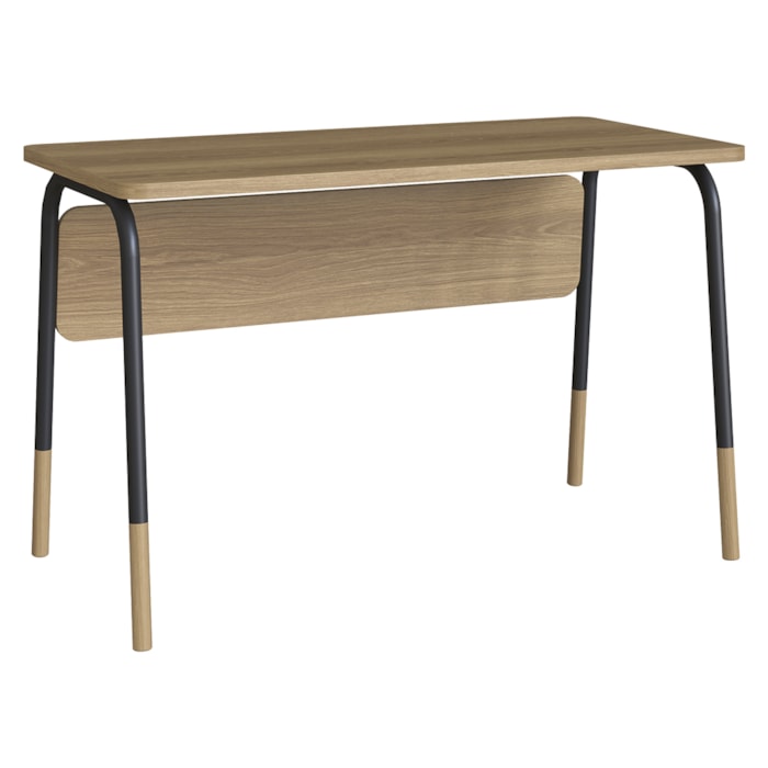 Mesa Escrivaninha 120 cm 27989 Hanover Preto Artesano