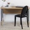 Mesa Escrivaninha 120 cm 27989 Hanover Preto Artesano