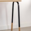 Mesa Escrivaninha 136 cm 27988 Hanover Preto Artesano