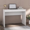 Mesa Escrivaninha 2 Gavetas 101 cm Branco Artany