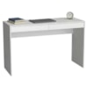 Mesa Escrivaninha 2 Gavetas B35 120 cm Branco NOVAM