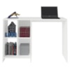 Mesa Escrivaninha 4 Nichos 110 cm TRIX Branco ARLY