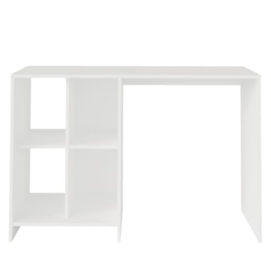 Mesa Escrivaninha 4 Nichos 110 cm TRIX Branco ARLY