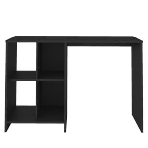 Mesa Escrivaninha 4 Nichos 110 cm TRIX Preto ARLY