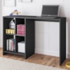 Mesa Escrivaninha 4 Nichos 110 cm TRIX Preto ARLY