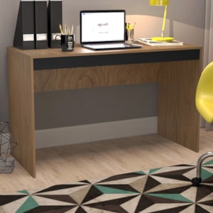 Mesa Escrivaninha B23 120 cm Mell Preto NOVAM