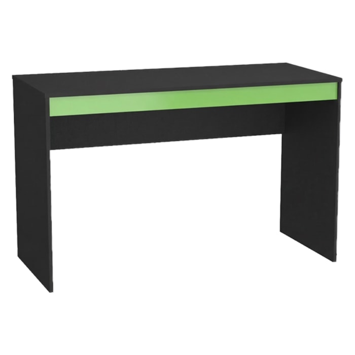 Mesa Escrivaninha B23 120 cm Preto Verde NOVAM