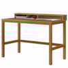 Mesa Escrivaninha California 110 cm Nature Tebar