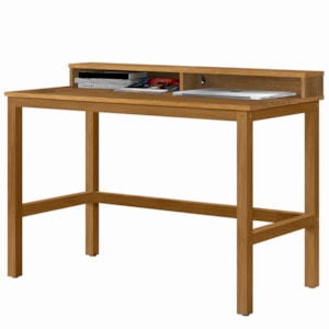 Mesa Escrivaninha California 110 cm Nature Tebar